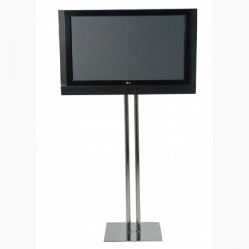 Imagem de TV de LCD 42 Pol com suporte