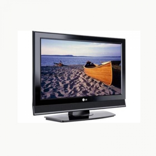 Imagem de TV de LCD 42 Pol com suporte